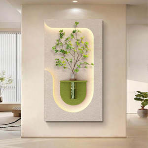 आधुनिक दीवार कला uv कट सैंडस्टोन सजावटी पेंटिंग - Product Image 2