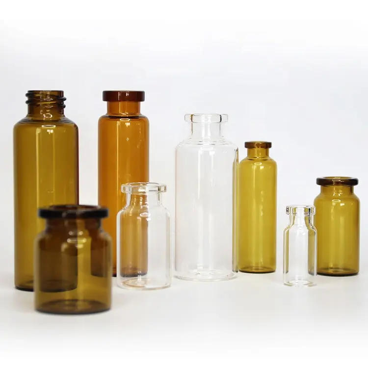 5ml 10ml 15ml 20ml 30ml Spray Fine Oil Bottle Crimp Top Type Perfume Pump Tubular Glass Vial