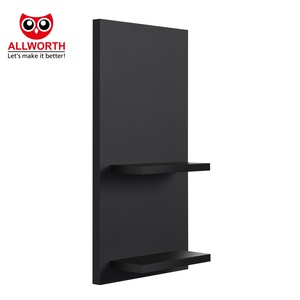 Vendita al dettaglio di <span class=keywords><strong>Design</strong></span> lussuoso mostra salone e Spa con Ultra-opaco con finitura senza Texture due grandi scaffali galleggianti - Product Image 1