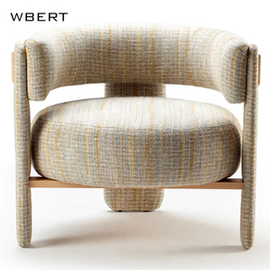 Wbert เก้าอี้โซฟาเดี่ยวแบบโมดูลาร์น้ำหนักเบาหรูหราน้ำหนักเบาสำหรับใช้ในโรงแรมและห้องนอนสำหรับเฟอร์นิเจอร์ในบ้าน - Product Image 1