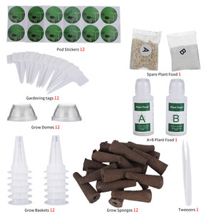 Sistema Hidropónico, Accesorios de Cultivo con Circulación Automática de Agua para Cultivo Interior de Vegetales y Hierbas - Product Image 6