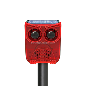 Allarme Solare da Esterno con Sensore di Movimento, Sirena di Sicurezza ad Alto Volume 129dB con Suono di Abbaiamento per Fattoria - Product Image 1