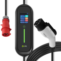 Chargeur de voiture électrique portable 11 kW 16A 3 phases Wallbox Zencar C30 EVSE Prise GBT avec contrôle intelligent WiFi APP en option pour une charge rapide