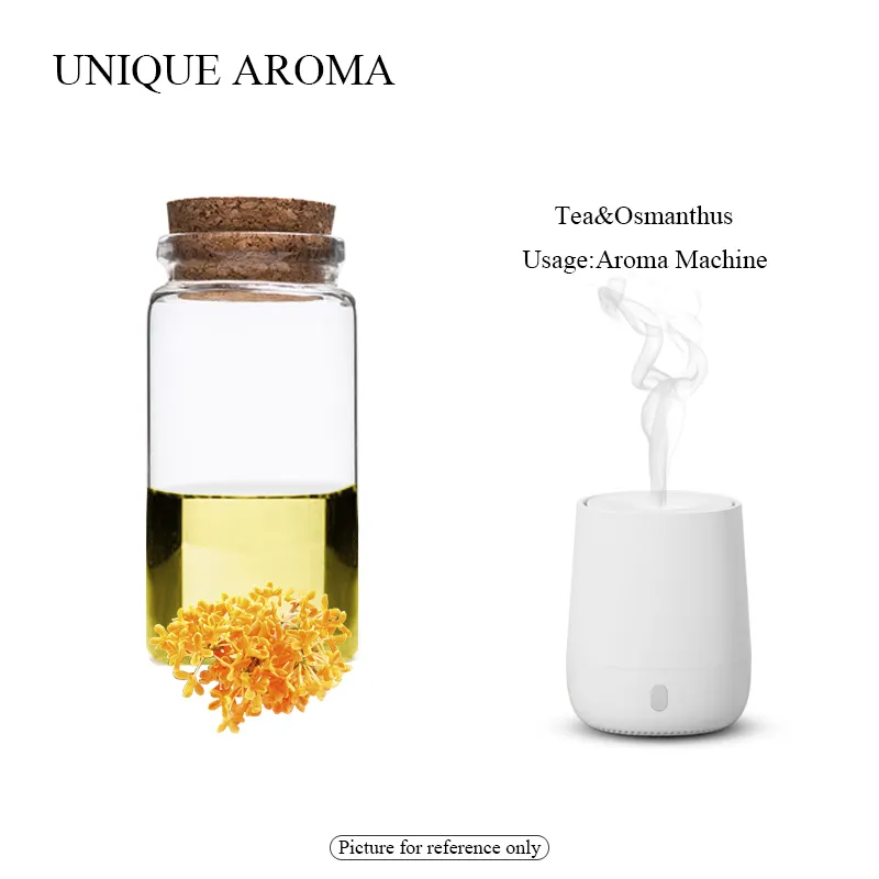Thé aromatique UNIQUE et huile aromatique d'osmanthus huile parfumée d'hôtel de luxe respectueuse de l'environnement pour Machine à parfum