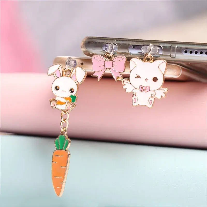 Anime Dust Plug Charm Kawaii Charge Port Anti Dust Plug Cap Cute