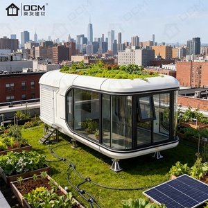Cabine de luxe préfabriquée Apple Space Capsule House extensible Smart Modular Tiny Pod Home Villa Resort Glamping Hotel Backyard Studio - Product Image 4