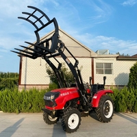 Tracteur agricole robuste à vendre, tondeuse à gazon, tracteur agricole à 4 roues motrices, 50 CV, 60 CV, mini-tracteur