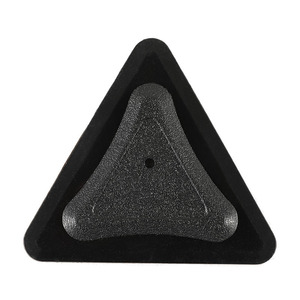 Cepillo de silicona triangular para eliminar pelo de mascotas de coches, cepillo de goma suave para detallado automotriz, removedor de pelo de alfombras para el cuidado del coche - Product Image 2