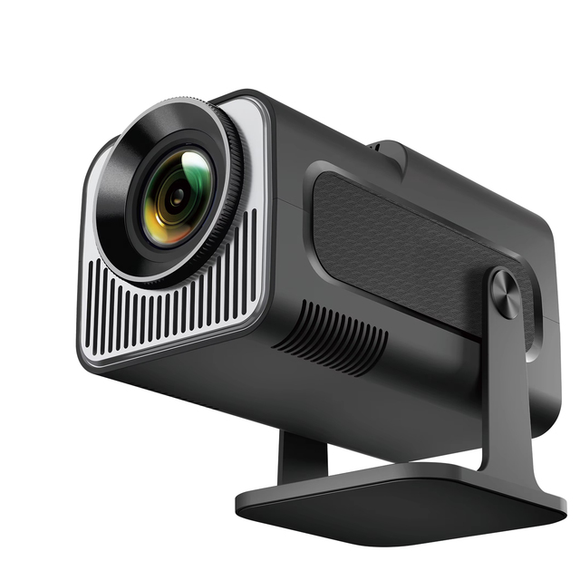 New Arrival HY320 Android 13 Portable LED LCD Projector Mini Cinema 200 Ansi Lumens 1280x720P 4K Supported WiFi 6 HIFI Stereo