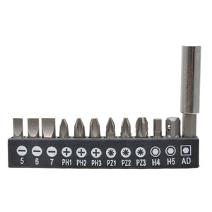 <b>Screwdriver</b> <b>Set</b> 11 Pc Steel Bits Phillips Flathead <b>Torx</b> For Diy Tools - Product Image 1