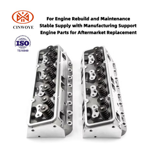 Горячая новинка: Головка блока цилиндров OEM 12558060 и 12529093 для GM <span class=keywords><strong>Chevrolet</strong></span>/Chevy 350 8V Small Block GM350-906, чугунная, Vortec - Product Image 2