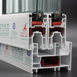 Chất lượng cao OEM uPVC cửa sổ trượt 75/88/105 Series-Thiết kế đa buồng, có thể tái chế, dễ dàng cài đặt - Product Image 1
