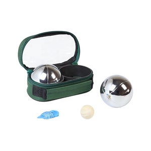 Meilleure Vente ZQURE Ensemble <span class=keywords><strong>de</strong></span> 2 <span class=keywords><strong>Boules</strong></span> <span class=keywords><strong>de</strong></span> <span class=keywords><strong>Pétanque</strong></span> Anti-Rouille pour Jeux Traditionnels <span class=keywords><strong>de</strong></span> Jardin et <span class=keywords><strong>de</strong></span> Plage, Amusement Familial - Product Image 3