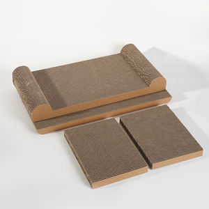 Kattenkrabberhuis Eenvoudig Te Monteren Voor Katten Binnenshuis Meerdere Ventilatieopeningen En Krabplank Kattenhuisappartementen - Product Image 5