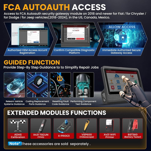 2025 LAUNCH X431 V PRO 4.0エリート双方向スキャンツールオンラインコーディング & 38 + フルシステムVAGガイド - Product Image 3