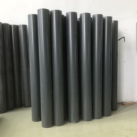 Tuyau de Conduite Électrique en PVC Certifié ISO 16-110mm Tube de Protection de Câble UPVC