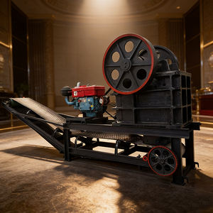 Trituradora de Mandíbulas Portátil Compacta con Larga Vida Útil, Ideal para la Construcción - Product Image 2