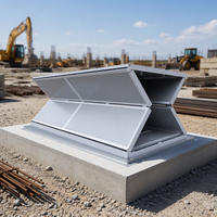 SKYLINE Maisons conteneurs pliantes 20ft 40ft, préfabriquées, démontables, 2, 3 ou 4 pièces, bureaux de chantier préfabriqués, pour économie de fret
