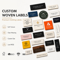 Étiquettes d'étiquettes de vêtements avec logo 3d en relief personnalisées en gros d'usine patchs d'étiquettes tissés personnalisés pour chapeau