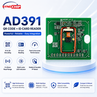 Lecteur de codes QR BR AD391 1D 2D PDF417 avec moteur de lecture, lumière d'appoint réglable, Wiegand USB TTL232 pour contrôle d'accès et serrures de porte intelligentes – En stock