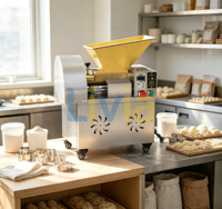 Machine industrielle de fabrication de biscuits aux noix, ligne de production de biscuits croustillants pour boulangerie commerciale
