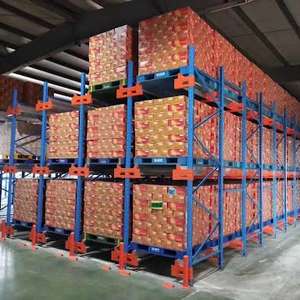 Sistema de Estanterías Metálicas de Almacenamiento de Alta Capacidad Peterack, Sistema de Estanterías de Paletización Semiautomático para Almacenes - Product Image 2