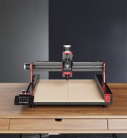 Kit de Router CNC de 3 Ejes Twotrees TTC450 Pro, Fresadora Láser y Brocas, Máquina de Trabajo en Madera de 3 Ejes con Múltiples Husillos