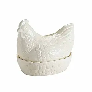 Pot à œufs en céramique, <span class=keywords><strong>accessoire</strong></span> de cuisine original, boîte à bonbons, boîte de rangement pour aliments - Product Image 1