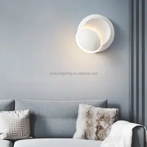 Modern Wall Sconce Room Background Nordic Led Wall Sconce Light Metal Wall Lamp Led For Corridor Lighting