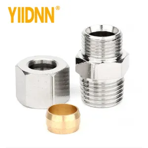 Pneumatic Tube Rapid Fitting Female Thread Straight Through Fitting Air Connector PC10-01 PC10-02 PC10-03 PC10-04