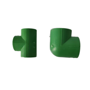 Raccords de tuyauterie allemands PPR de haute qualité Connexion <span class=keywords><strong>sans</strong></span> couture Aucune <span class=keywords><strong>fuite</strong></span> Surface lisse Verre de vue à haute pression Matériau PVC PP - Product Image 1