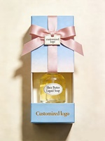 Boîte d'emballage personnalisée, boîtes de parfum de luxe avec logo, boîte cadeau personnalisée, papier artisanal pour savon liquide fait main, bougie