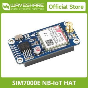 Waveshare SIM7000E NB-IoT / Cat-M / EDGE / GPRS HAT สำหรับราสเบอร์รี่พาย GNSS สำหรับยุโรป แอฟริกา ออสเตรเลีย เอเชียตะวันออกเฉียงใต้ K611 - Product Image 1
