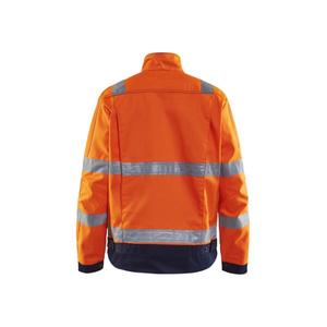 BLAKLADER - 4023180453894XL <b>Hi</b>-<b>Vis</b> jacket <b>Orange</b>/Navy blue - EAN 7330509677353 <b>HI</b>-<b>VIS</b> WORKWEAR - Product Image 2
