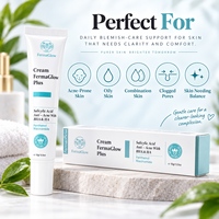 Crème Gel Réparatrice Apaisante Purifiante Anti-Acné et Anti-Imperfections à l'Acide Salicylique Fermenté, Niacinamide et Panthénol pour le Contrôle du Sébum et la Purification des Pores