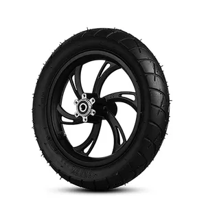 12inch Wheel Tire Scooter Rubber Tire Electric Scooter Tyre Replacement with Wheel Hub 12 1/2X2 1/4