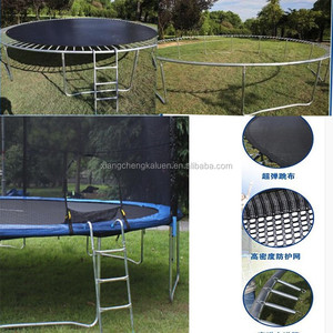 厂家直销室外/室内圆形儿童儿童健身跳床带安全网 - Product Image 3