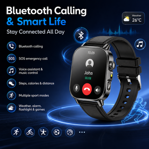 Nuovo Smartwatch NX W5 2026 con Chiamata Bluetooth, Schermo AMOLED, ECG, Fitness Tracker, Scansione Salute One-Touch, Dispositivo Indossabile Sportivo - Product Image 3