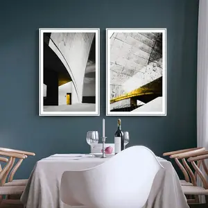 Quadro Astratto Decorativo per Soggiorno, Dipinto Moderno Minimalista da Parete, Murale in Stile Nordico, Triptico Astratto per Camera da Letto - Product Image 1