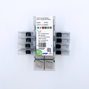 Công cụ tiện chính hãng iscar <span class=keywords><strong>ccmt</strong></span> 120408-sm ic8250 cho vật liệu thép và thép không gỉ - Product Image 3