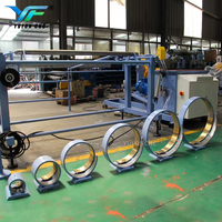 Machine de formage automatique de conduits spirale ronds pour CVC, pour tubes en tôle galvanisée