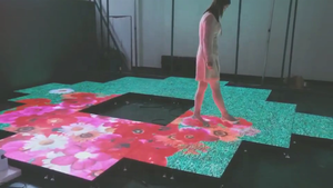 Chất lượng cao không thấm nước đầy đủ màu sắc <span class=keywords><strong>LED</strong></span> Video màn hình hiển thị ngoài trời sàn nhảy tương tác sân khấu IP65 đánh giá trung tâm mua sắm - Product Image 3