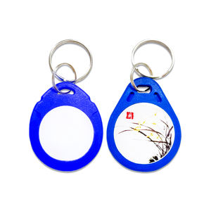 Llavero Rfid en blanco de 125KHz/13,56 MHz TK4100 T5577 llavero de plástico ABS - Product Image 6