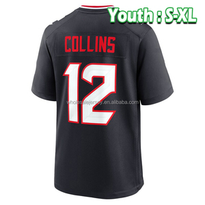Hommes Femmes Jeunesse C.J. cousus à la main Maillot de football Stroud Will Anderson Derek Stingley Nico Collins Tank Dell Nick Chubb Taille S-3XL - Product Image 6