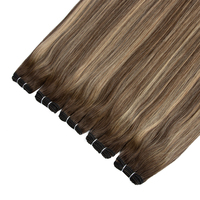 Extensions de cheveux naturels Balayage, prix usine, livraison rapide, cuticules alignées, tissage machine