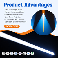 Equipo de Iluminación para Discotecas y Escenarios, Láser LED de 120W, 6000K, IP65, Resistente al Agua para Exteriores