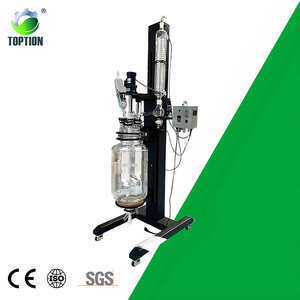 Le réacteur en verre polyvalent de 5L prend en charge les réactions d'extraction et de transfert de phase dans les laboratoires de chimie organique - Product Image 3