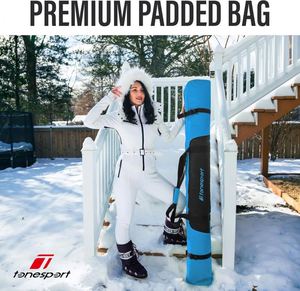Échantillon gratuit : Le sac à roulettes ultime pour skis, imperméable et rembourré, avec roulettes, de l'usine BSCI Equipment. - Product Image 6