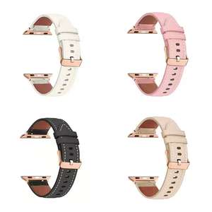 Correa de <span class=keywords><strong>Reloj</strong></span> Deportiva de Cuero Sintético, Correa de Repuesto para <span class=keywords><strong>Reloj</strong></span> Inteligente Apple Watch Series Ultra 9/8/7/6/5 - Product Image 5