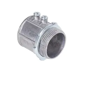 2'' Aluminium Alloy Tube Connector EMT Connector For Pipe